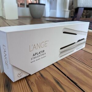 NIB L’ange Aplatir Hair Straightener Flat Iron Tourmaline Ceramic